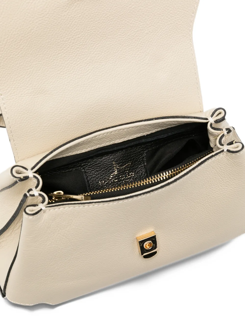 Marc Ellis Spency grainy-leather tote bag Beige