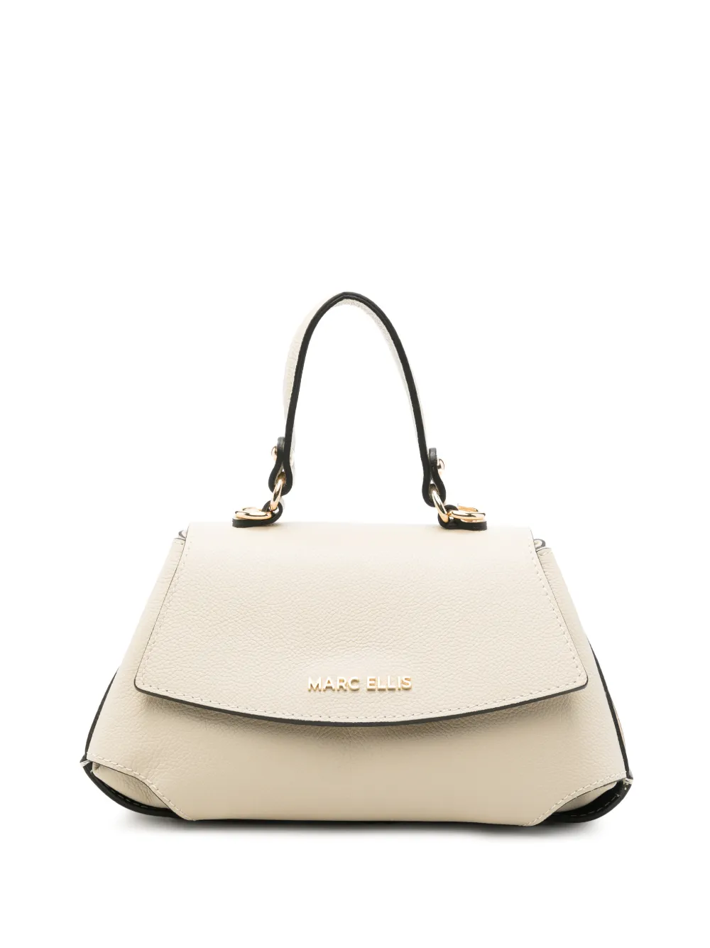 Marc Ellis Spency grainy-leather tote bag Beige