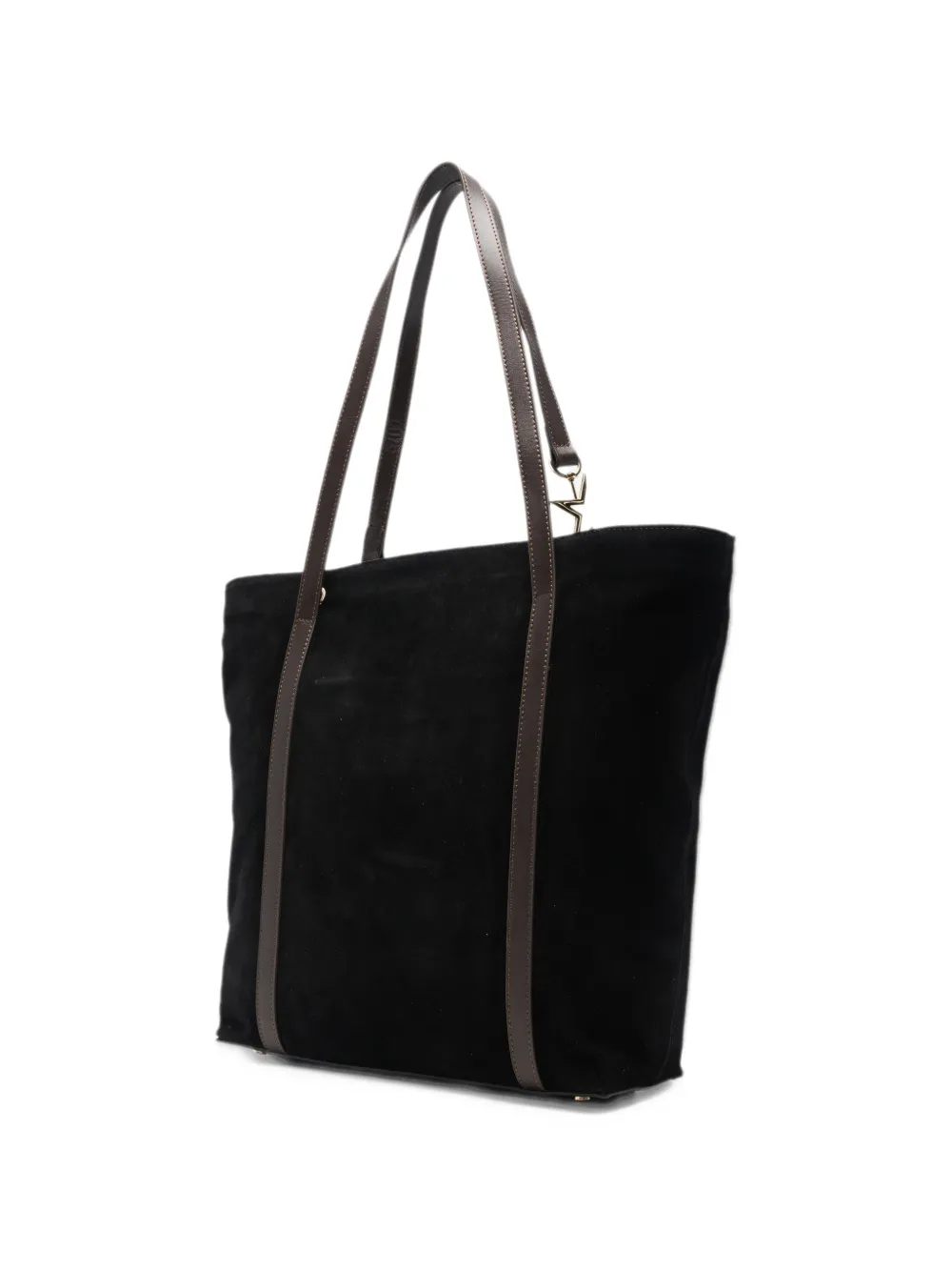 Marc Ellis Huda suede shoulder bag Zwart