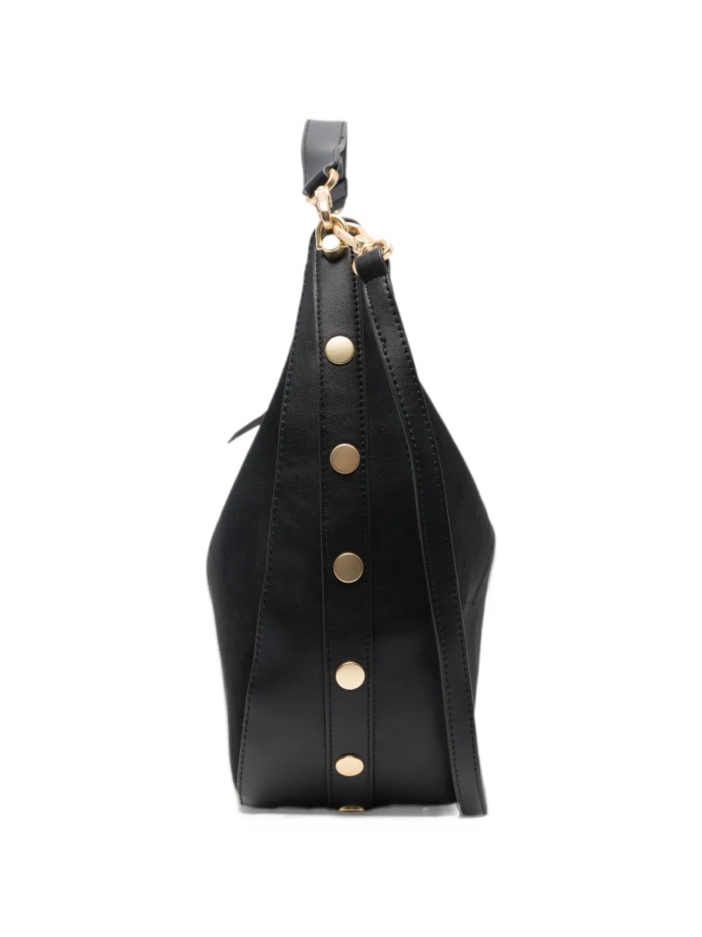 Marc Ellis Sindey stud-embellished shoulder bag Zwart