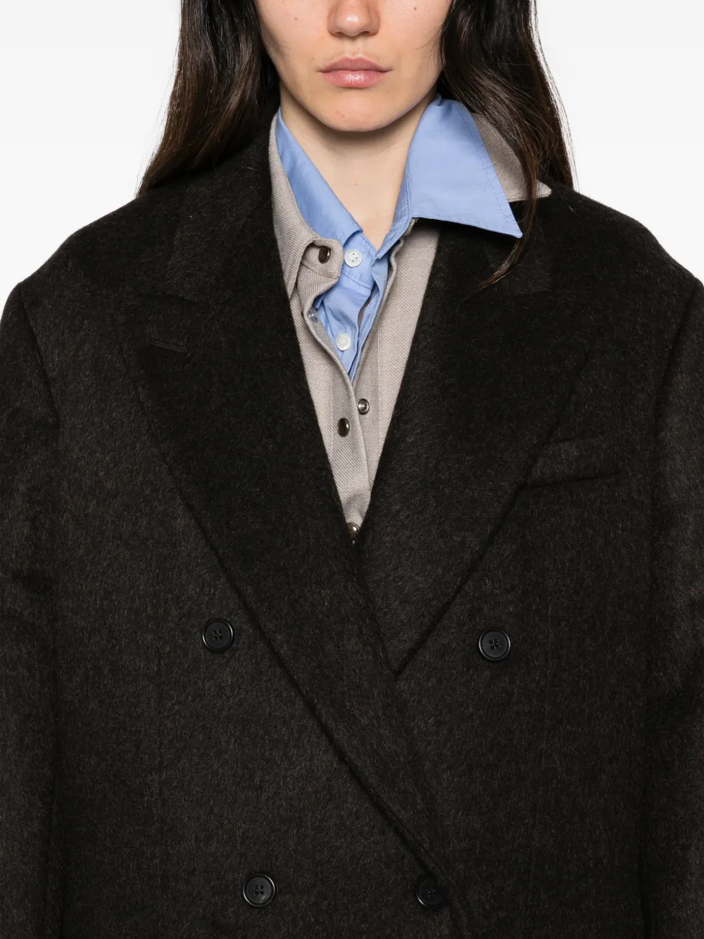Prada double-breasted coat Bruin