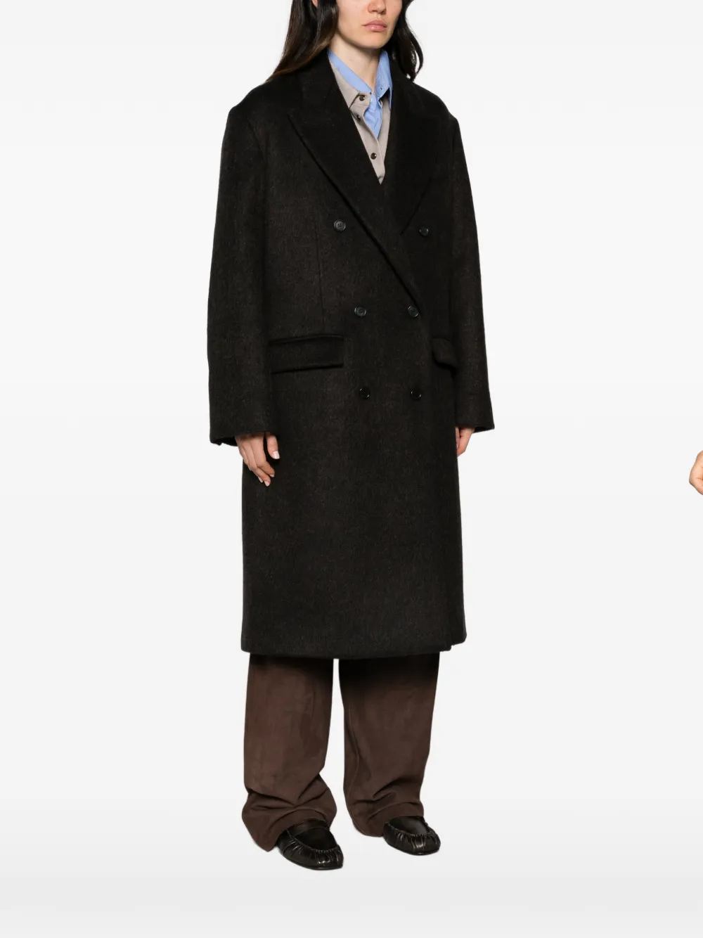 Prada double-breasted coat Bruin