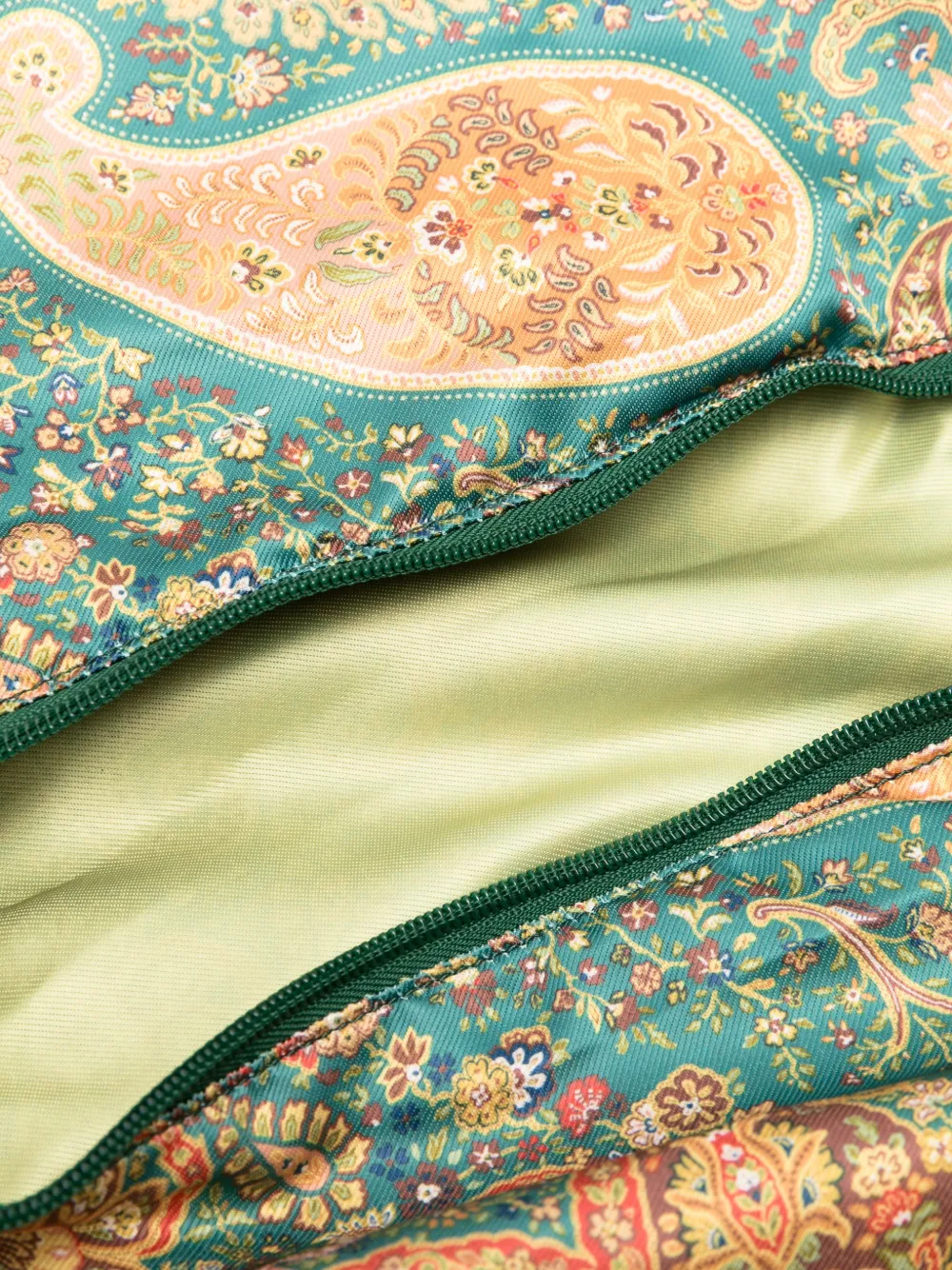 ETRO Paisley-print holdall bag Groen