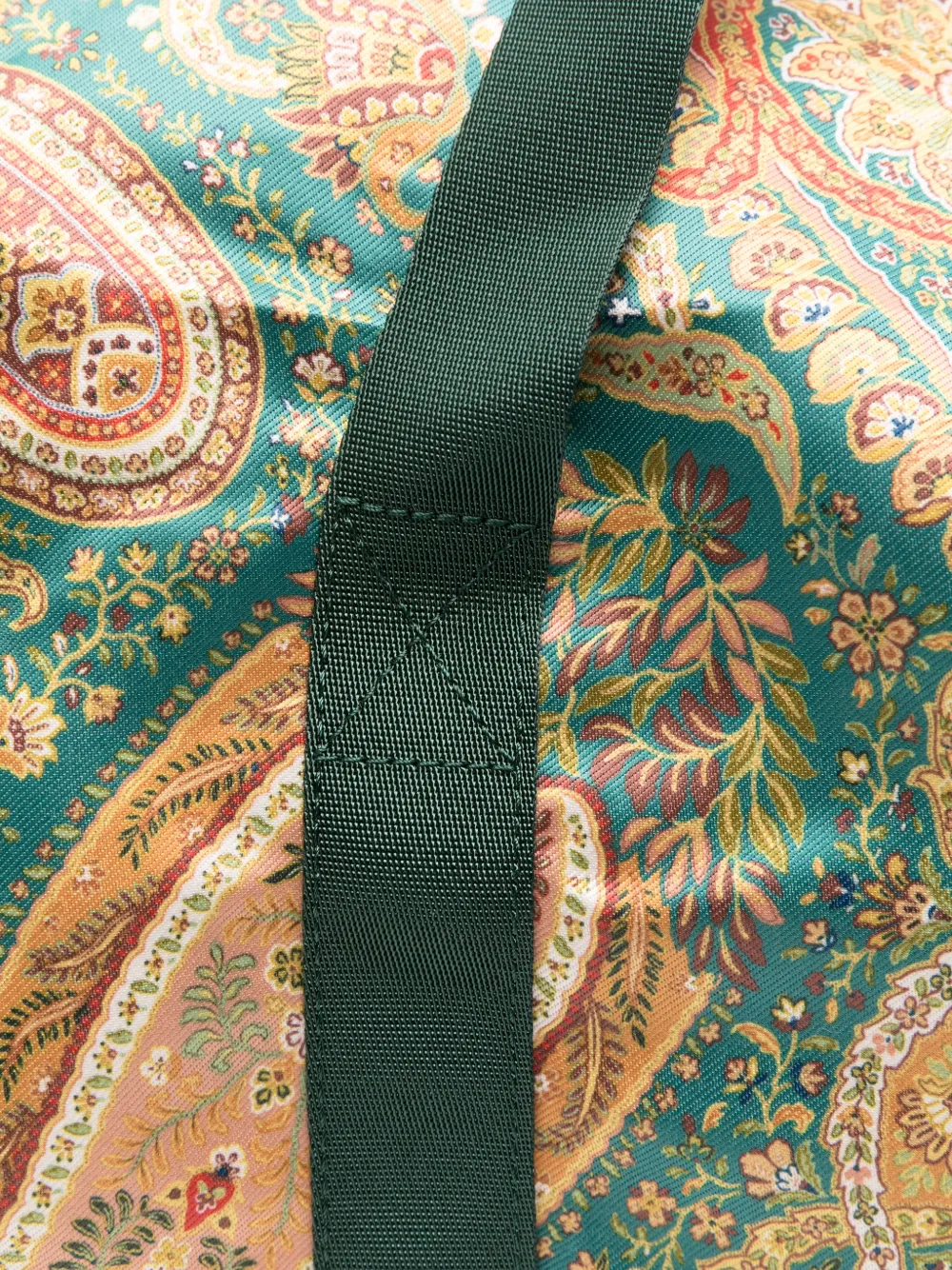 ETRO Paisley-print holdall bag Groen