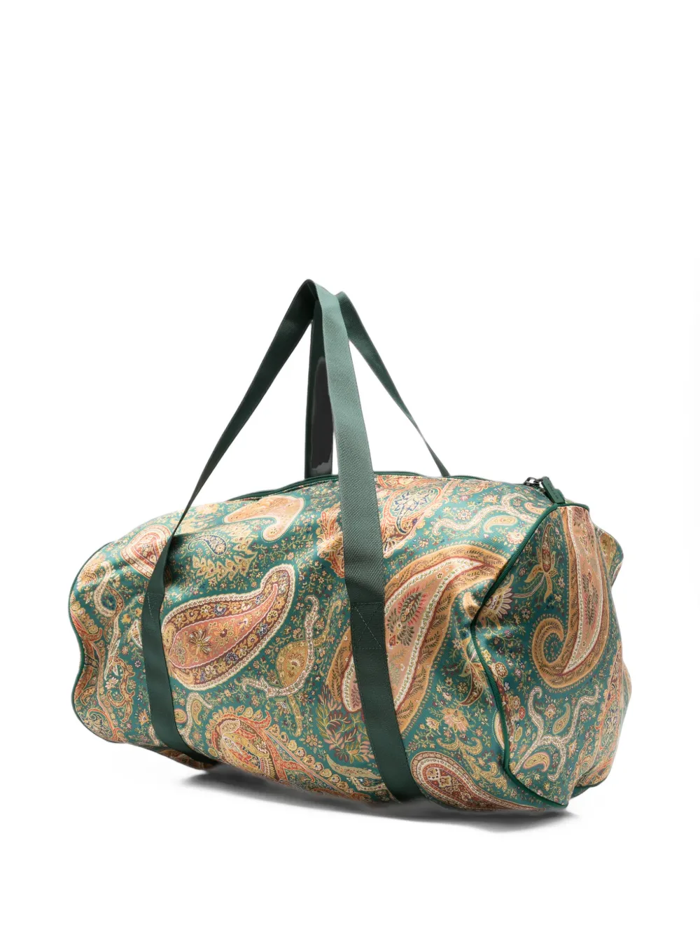 ETRO Paisley-print holdall bag Groen