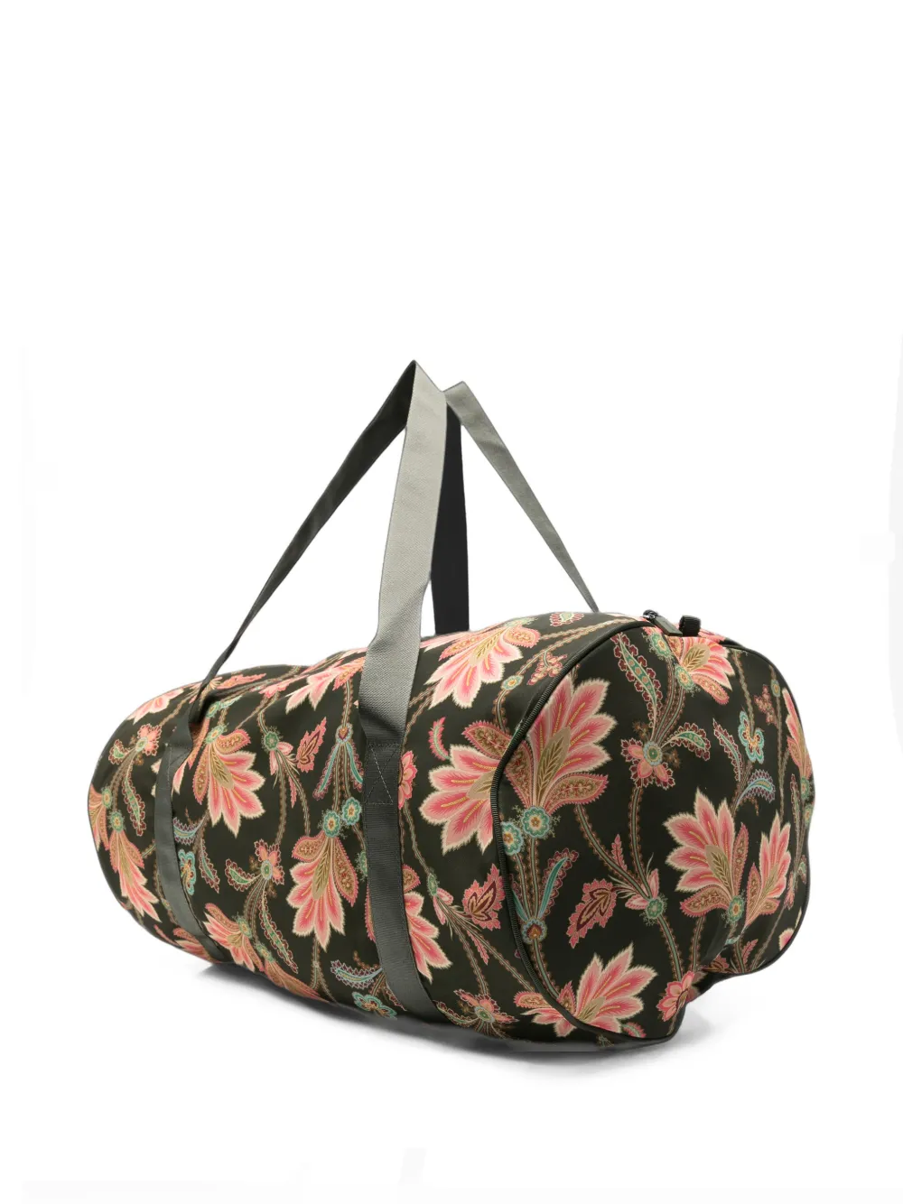 ETRO floral-print holdall bag Groen