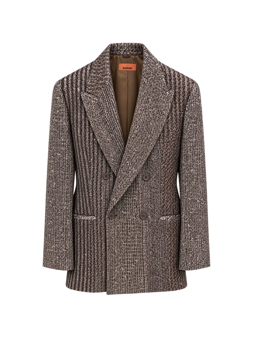 Missoni double-breasted blazer - Marron Missoni double-breasted blazer - Marron