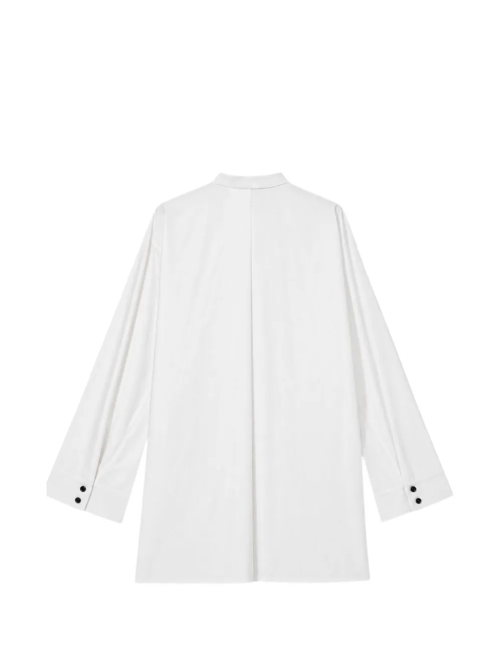 Emporio Armani cotton shirt with bib front