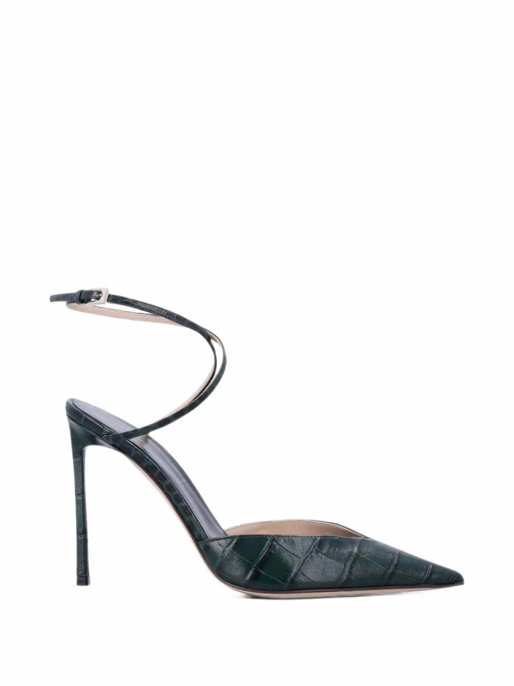 TOM FORD stamped crocodile leather Selen pumps - Schwarz