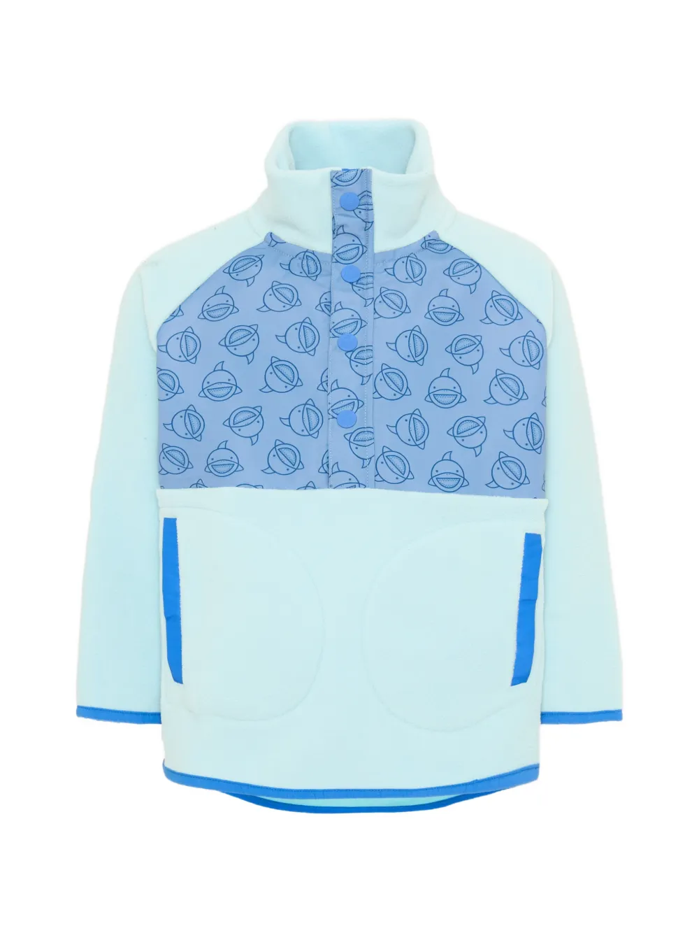Roarsome Reef The Shark fleece sweater - Blu