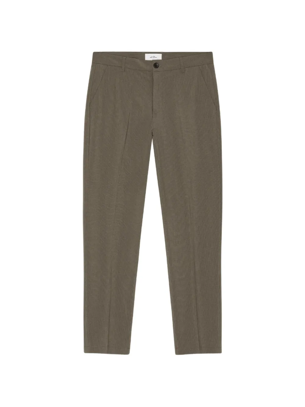 Les Deux Reg mini-check tailored trousers Bruin