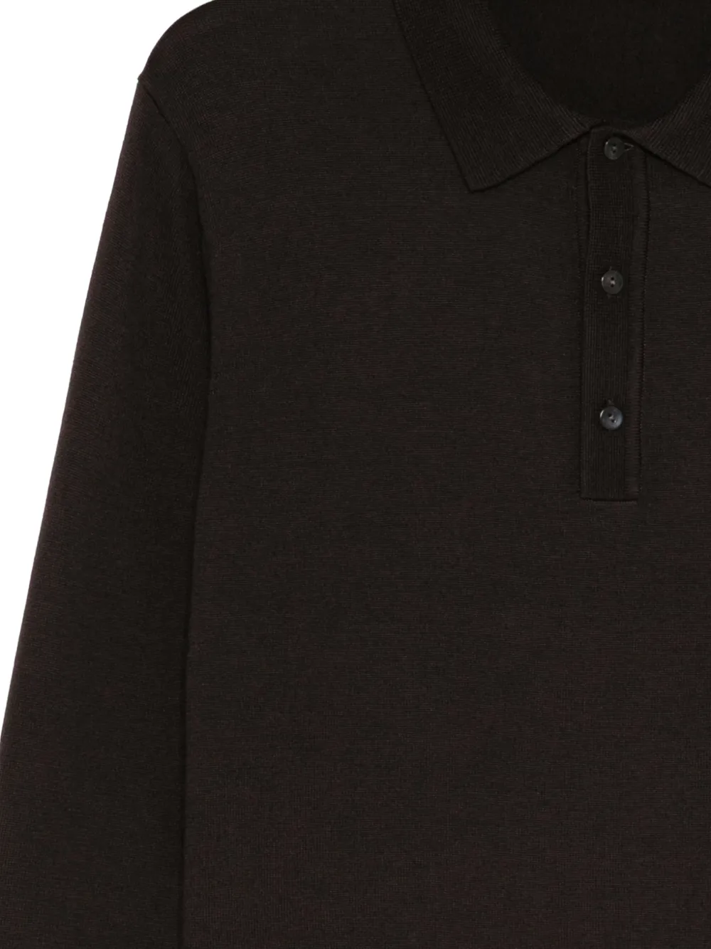Fred Perry long-sleeve polo Bruin