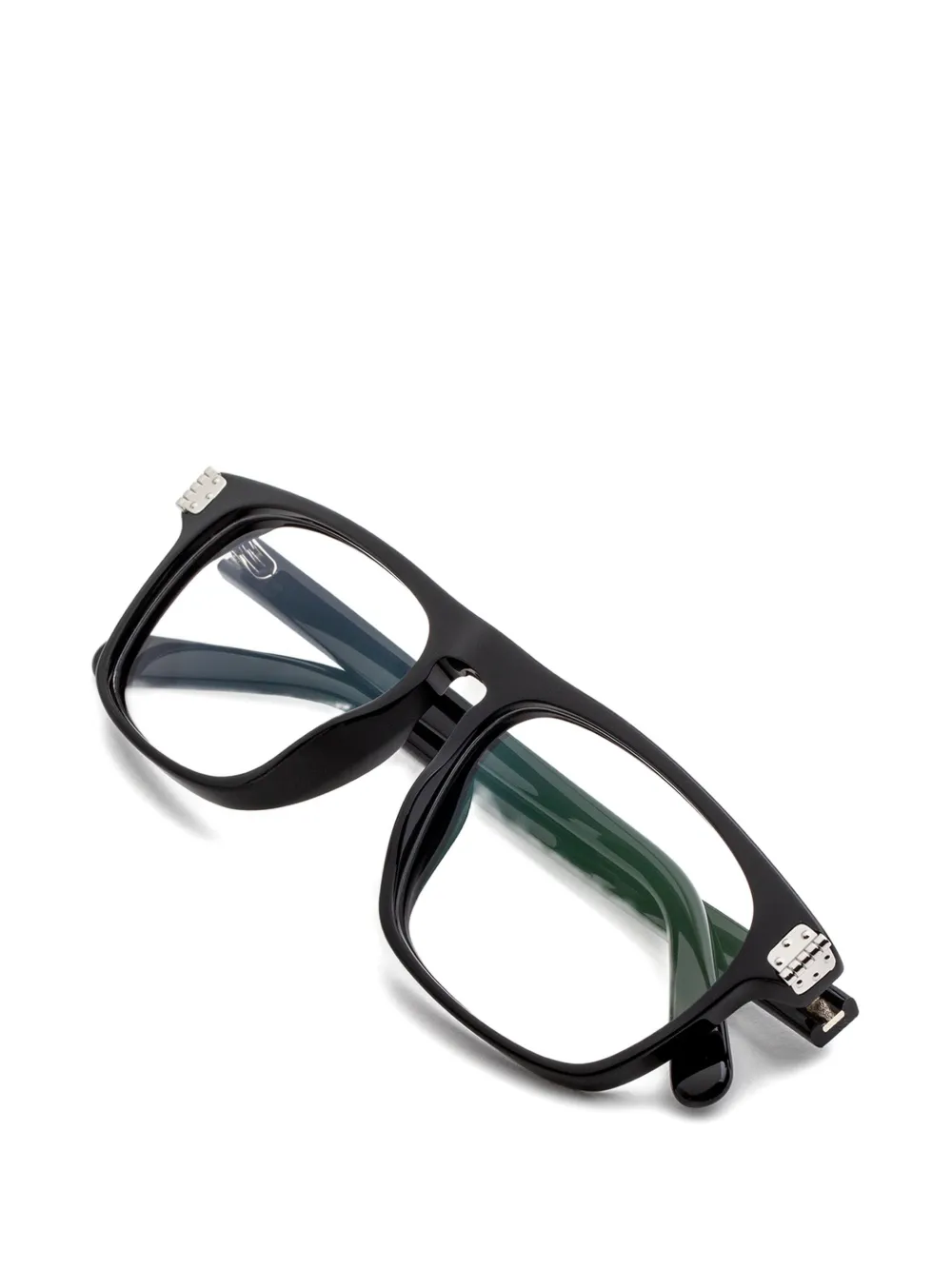 MM6 Maison Margiela square-frame glasses Zwart