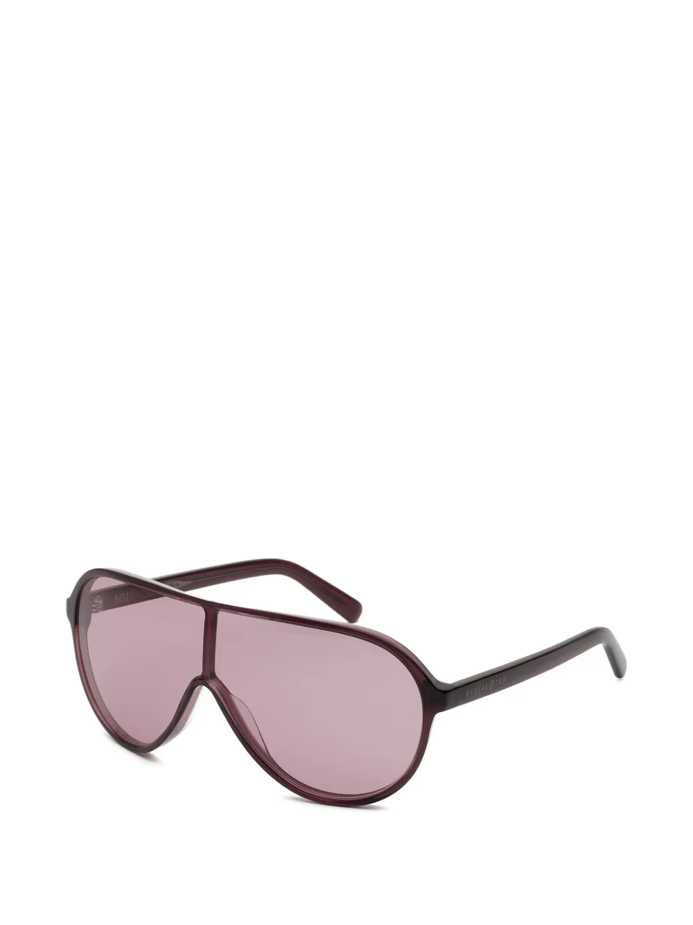 MM6 Maison Margiela geometric-frame sunglasses Paars