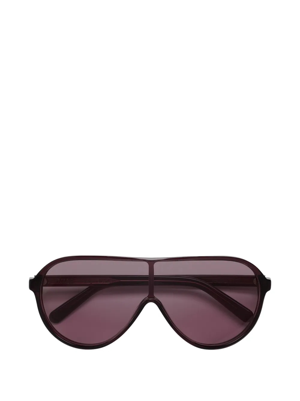 MM6 Maison Margiela geometric-frame sunglasses - Viola