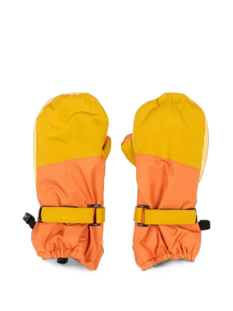 Roarsome colour-block touch-strap ski gloves