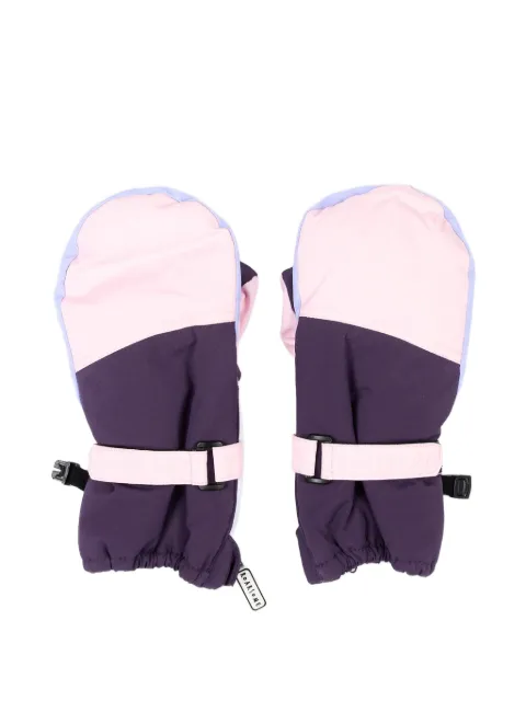 Roarsome colour-block mittens