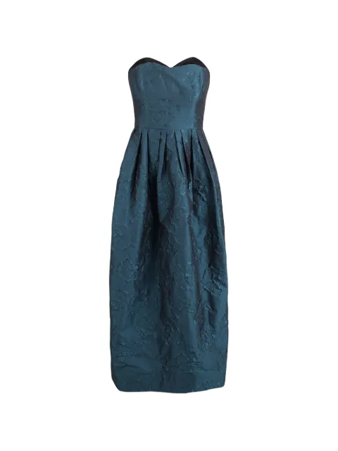 Ulla Johnson Katerina floral-jacquard strapless dress