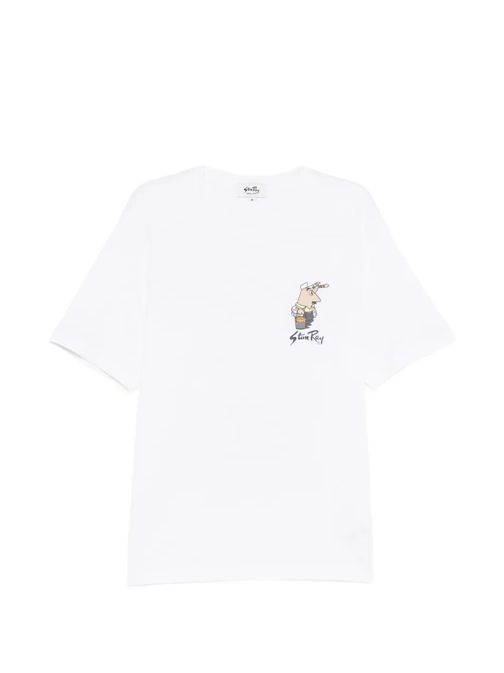 stan ray t-shirt Painter Apparel - Blanc stan ray t-shirt Painter Apparel - Blanc