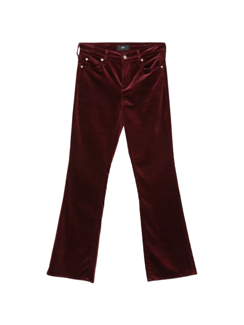7 For All Mankind The Leggy bootcut jeans Rood