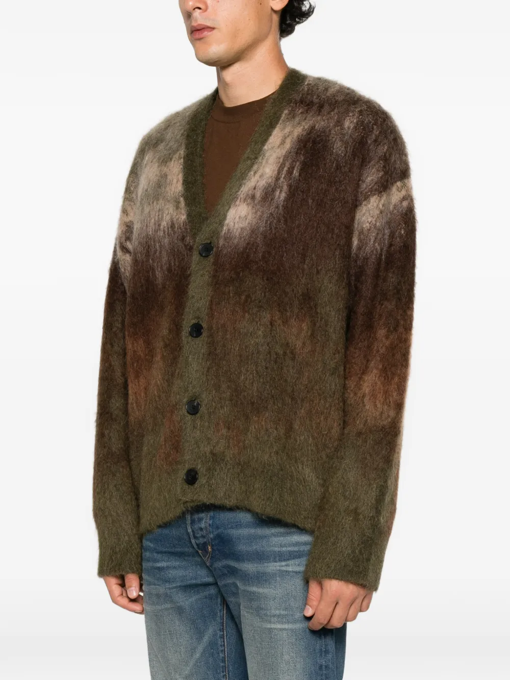Feng Chen Wang Gebreid vest Groen
