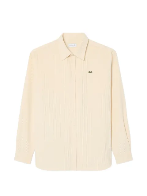 Lacoste regular-fit corduroy shirt