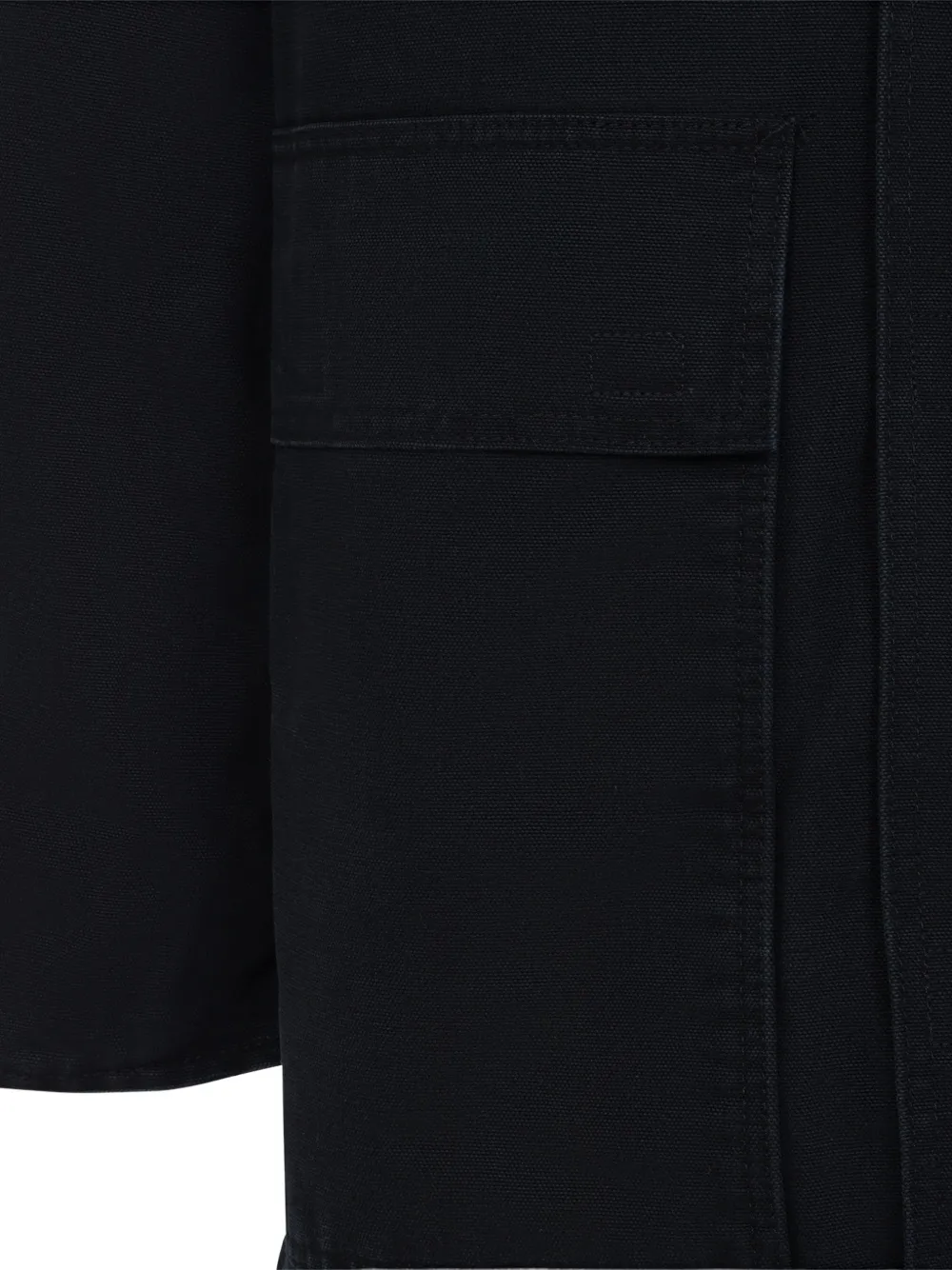 Carhartt WIP Boreal hooded logo-patch jacket Zwart