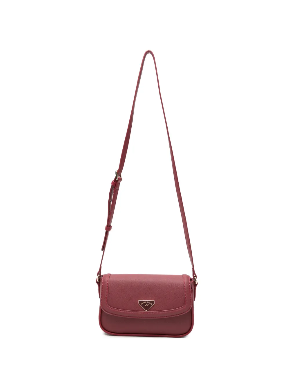 Marc Ellis logo-plaque shoulder bag - Rosso