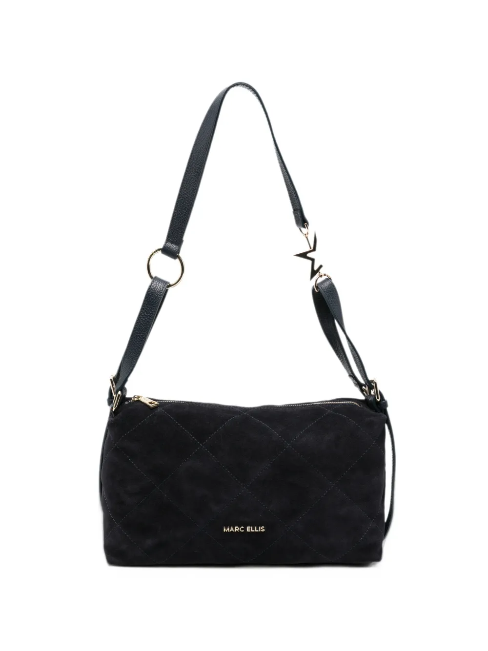 Marc Ellis medium Estrella diamond-quilted shoulder bag - Blu