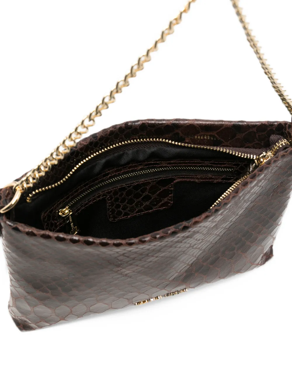 Marc Ellis snakeskin-effect tote bag Bruin