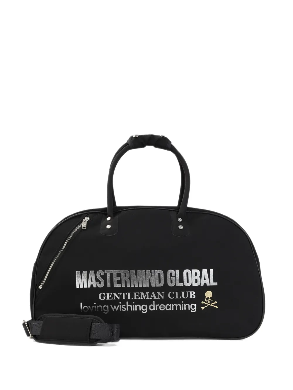 Mastermind Japan logo-print duffle bag Zwart