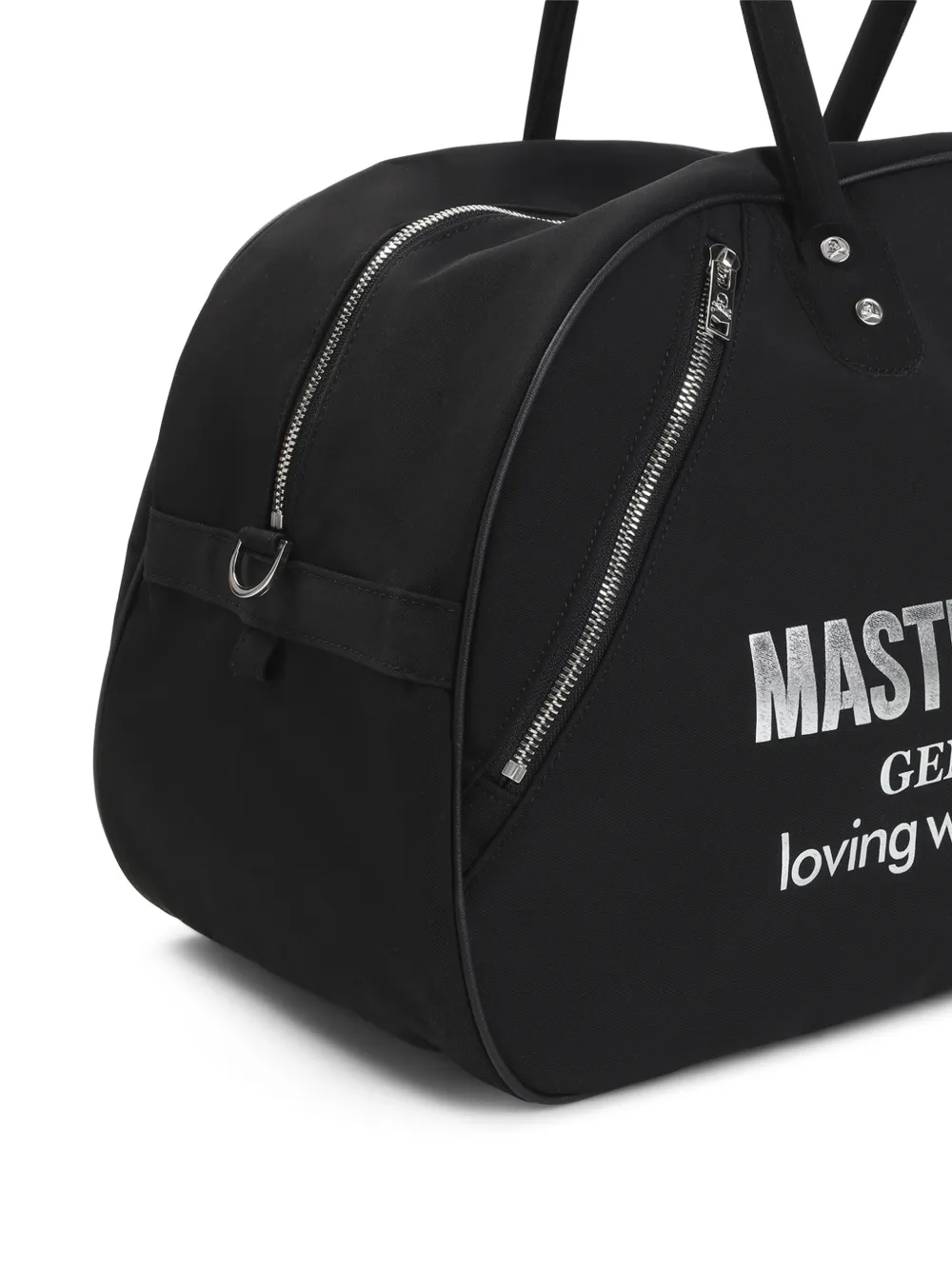 Mastermind Japan logo-print duffle bag Zwart
