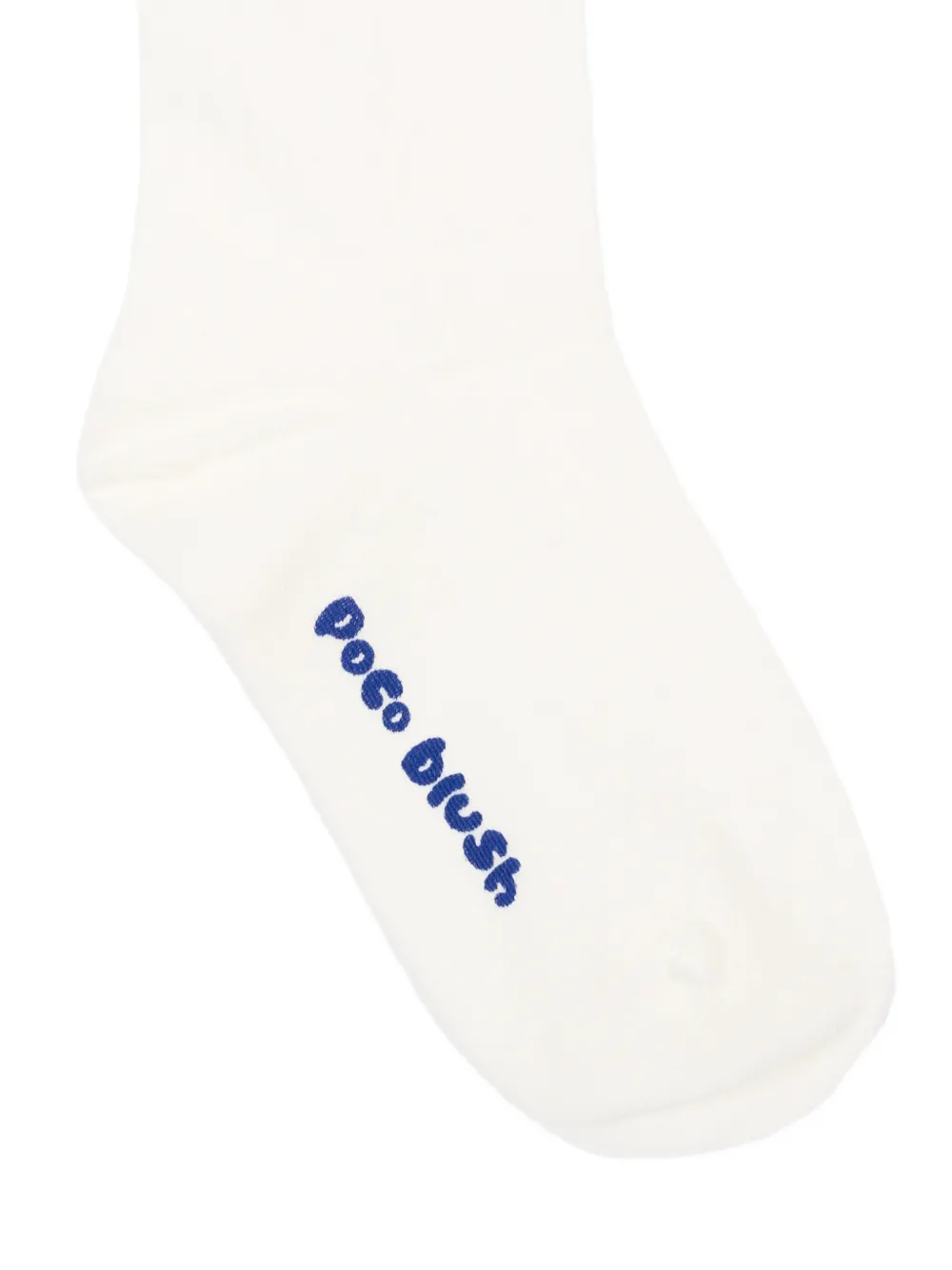 Poco Blush Kitty Warriors cat-patch socks Wit
