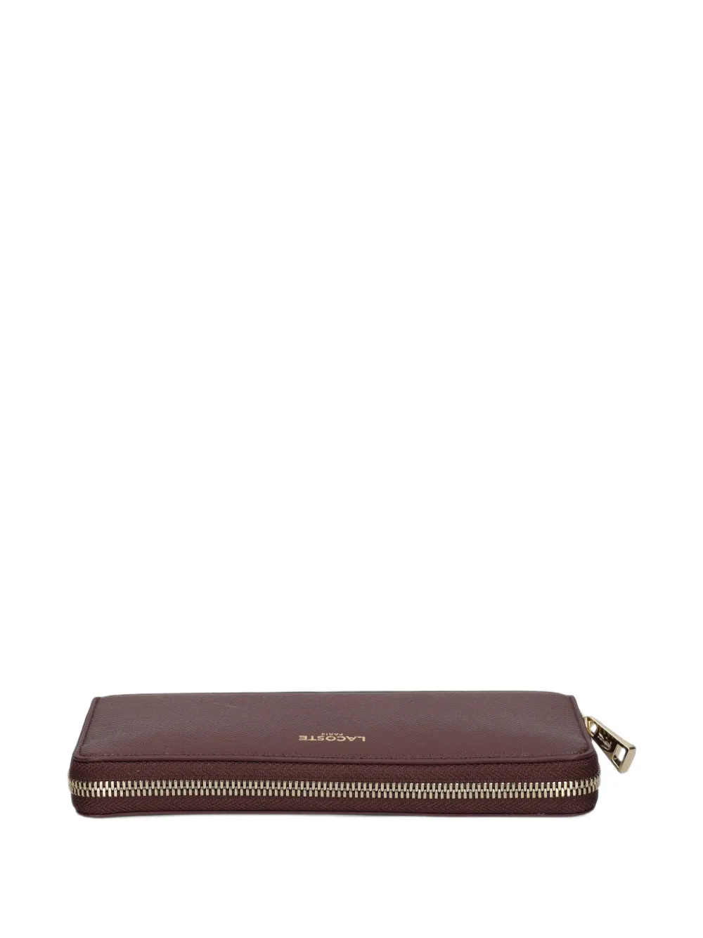 Lacoste Portemonnee met logoprint Rood