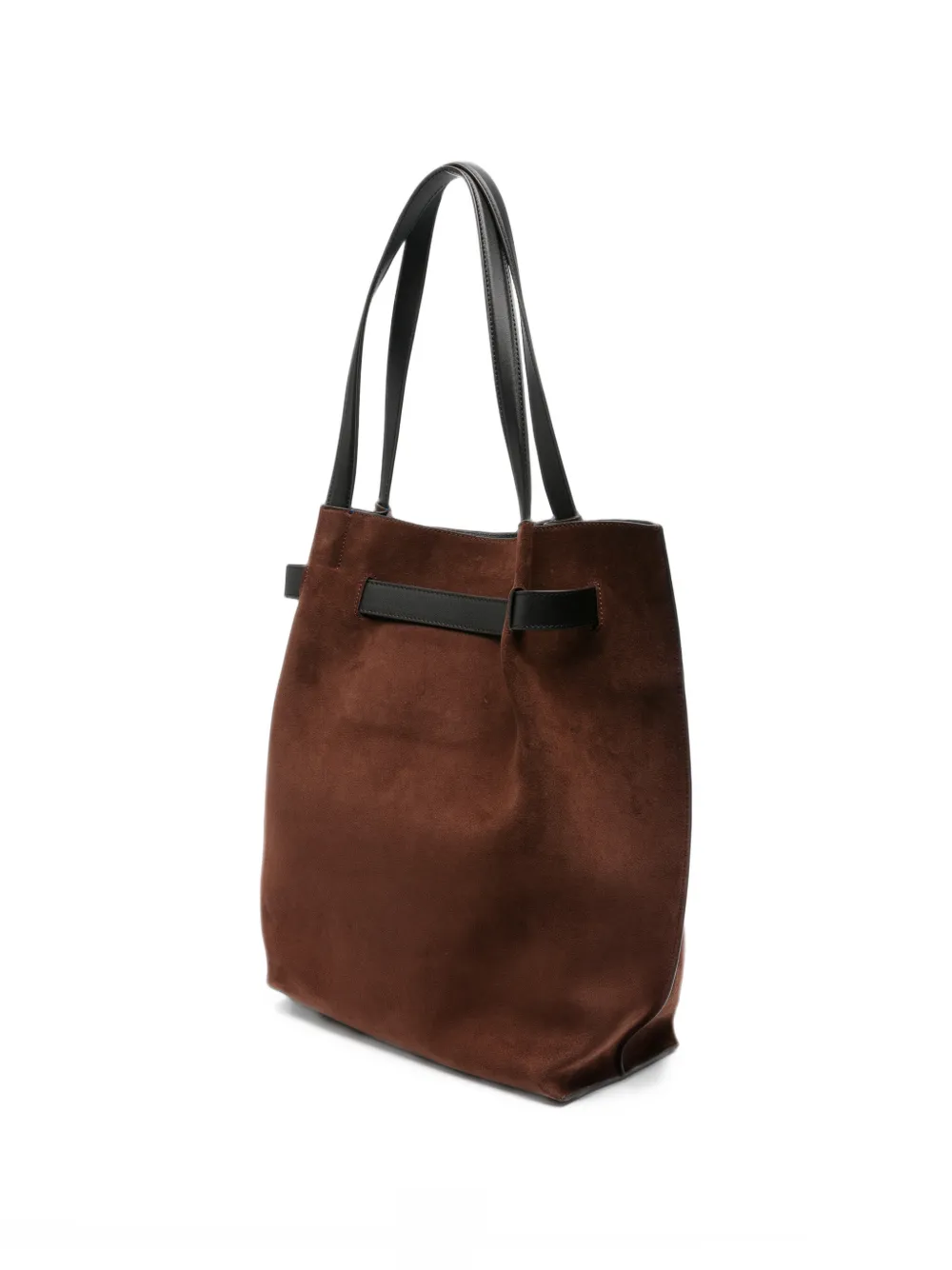 Paul Smith buckled suede tote bag Bruin