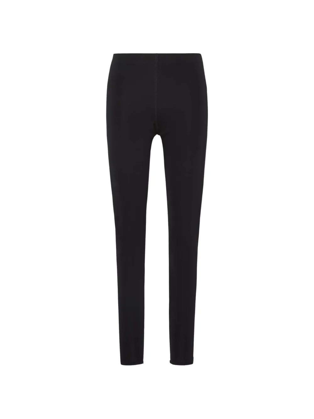 Sportmax high-shine slim-fit trousers Zwart