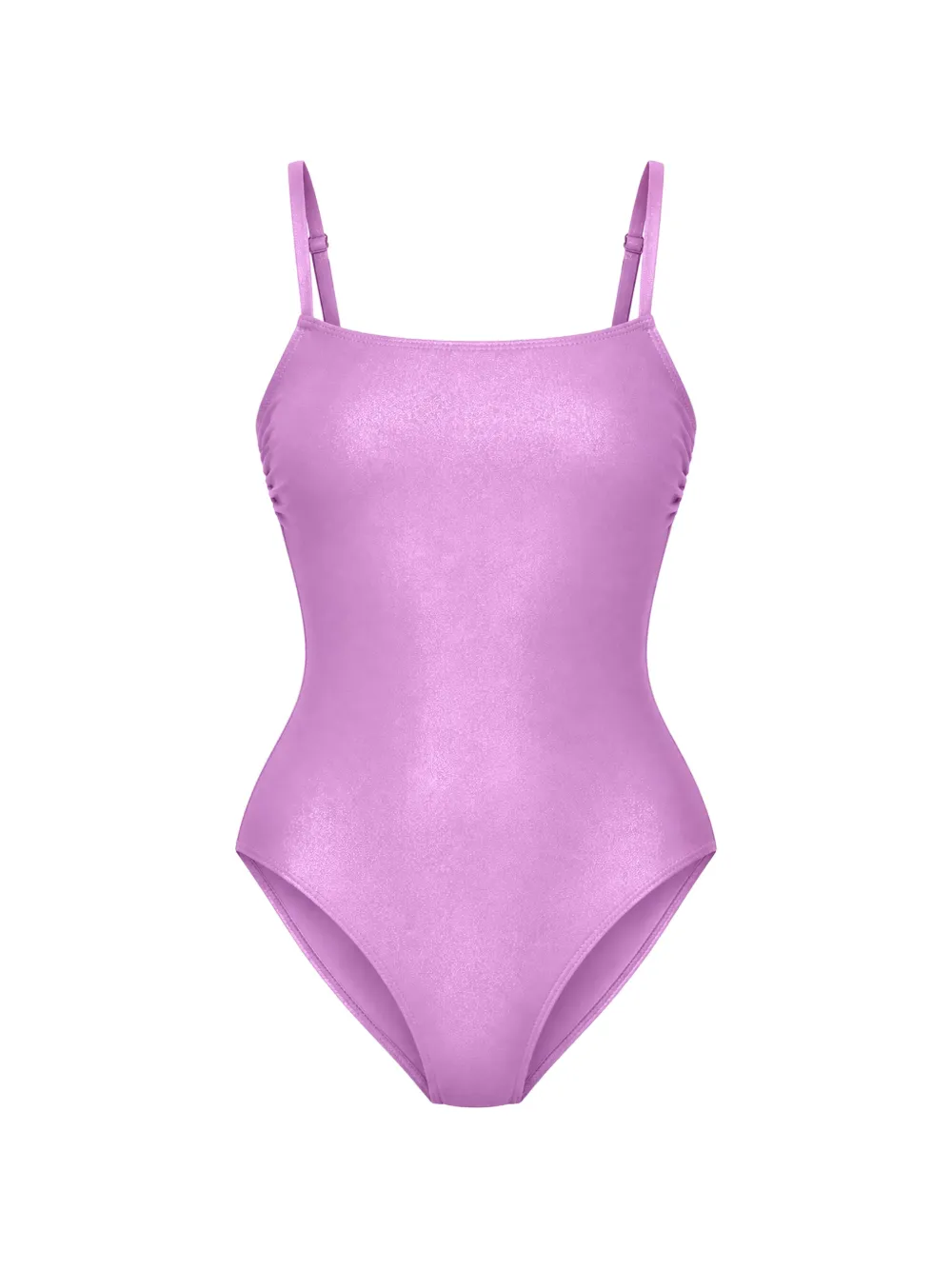 Gottex bow-detail square-neck swimsuit - Rose