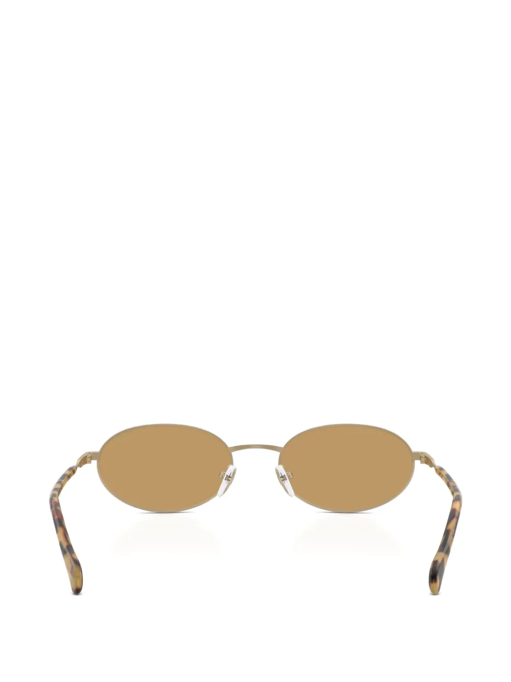Emporio Armani oval-frame sunglasses Goud