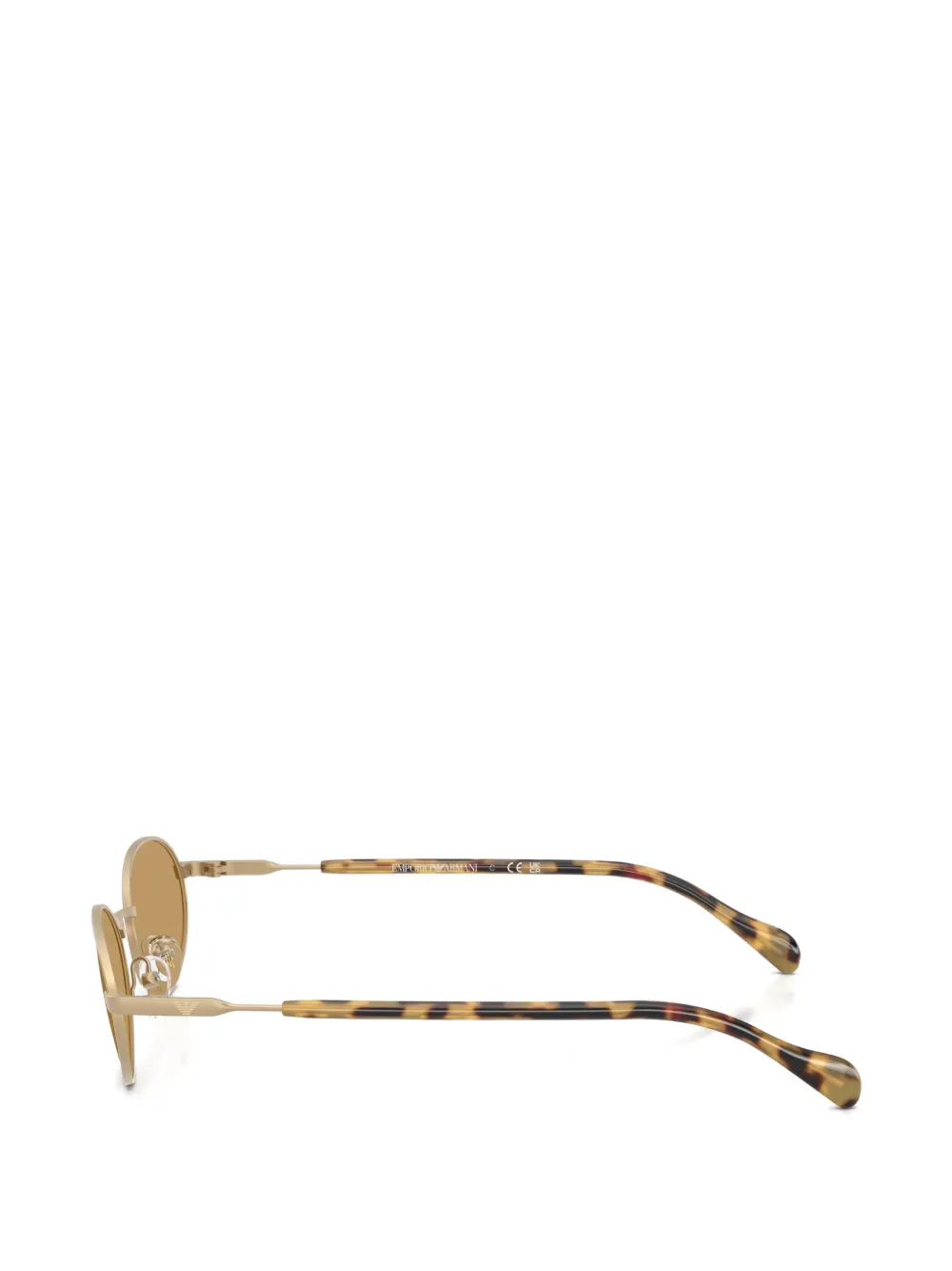 Emporio Armani oval-frame sunglasses Goud