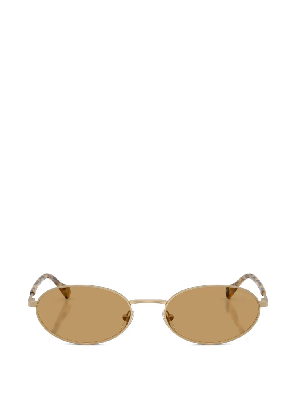 Emporio Armani oval-frame sunglasses Goud