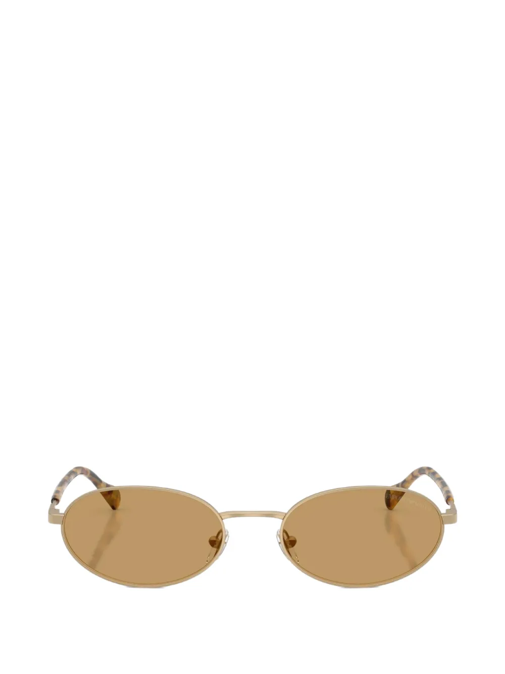 Emporio Armani oval-frame sunglasses - Oro