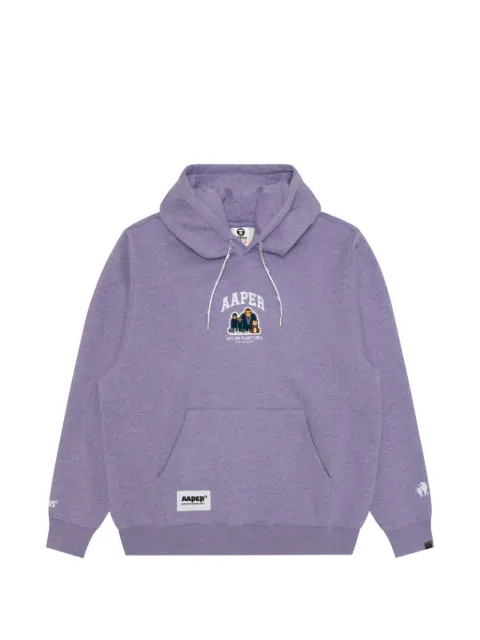 AAPE BY *A BATHING APE® Aaper Hip Hop logo-patch hoodie