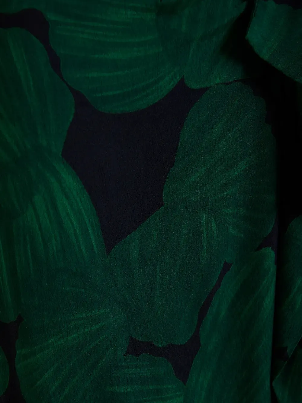 Essentiel Antwerp Gedrapeerde mini-rok met bloemen-print Groen