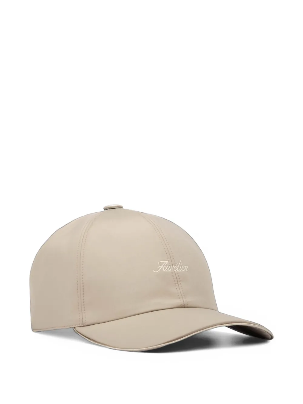 Aurélien Logo-embroidered Baseball Cap In Brown