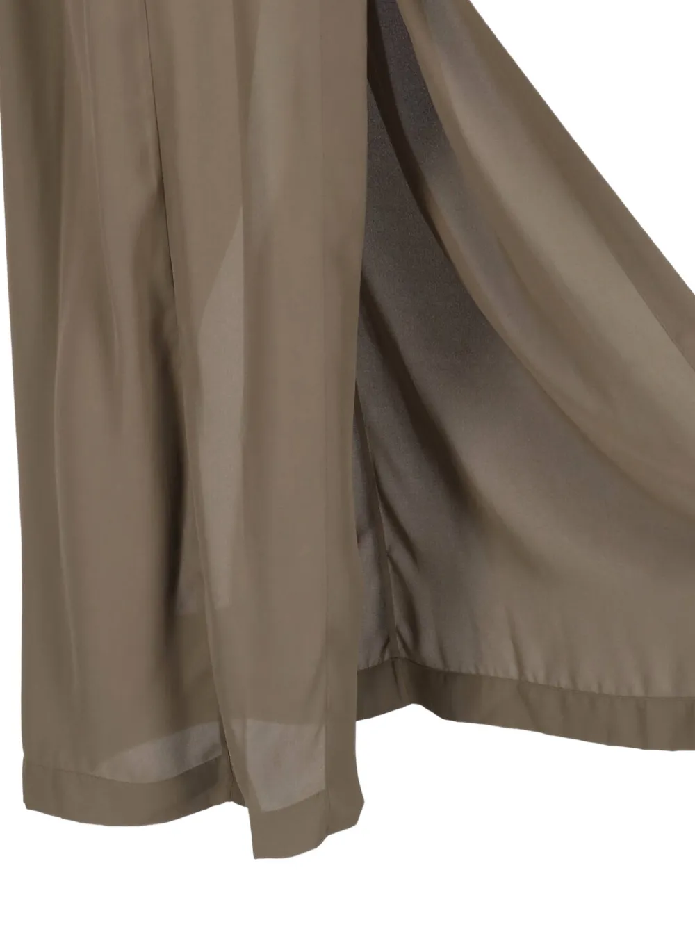 The Frankie Shop Maxi-rok met elastische taille Beige