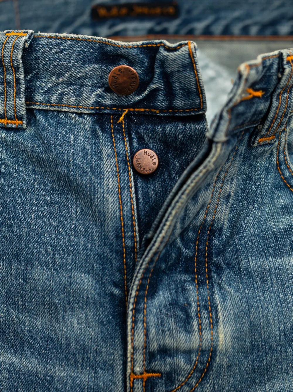 Nudie Jeans Regular Alf jeans Blauw
