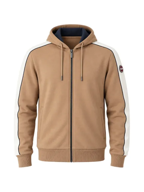 Colmar Heritage logo-patch side-stripe hoodie