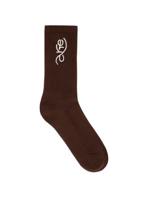 Arte Antwerp logo-embroidered ribbed socks