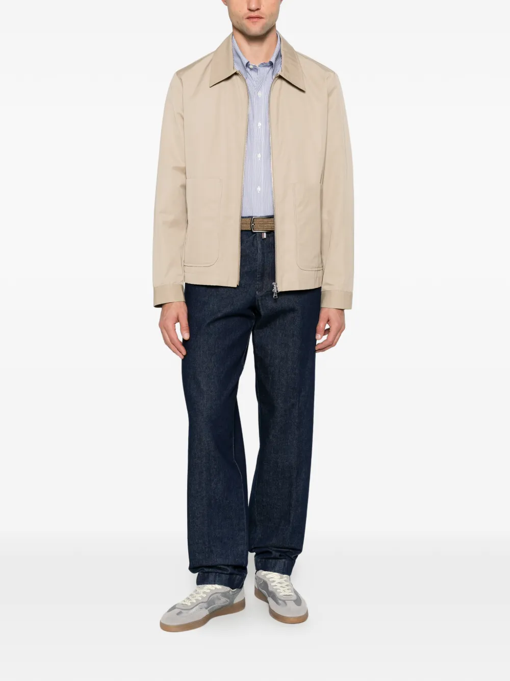 Berwich Negroni straight-leg jeans - Blau