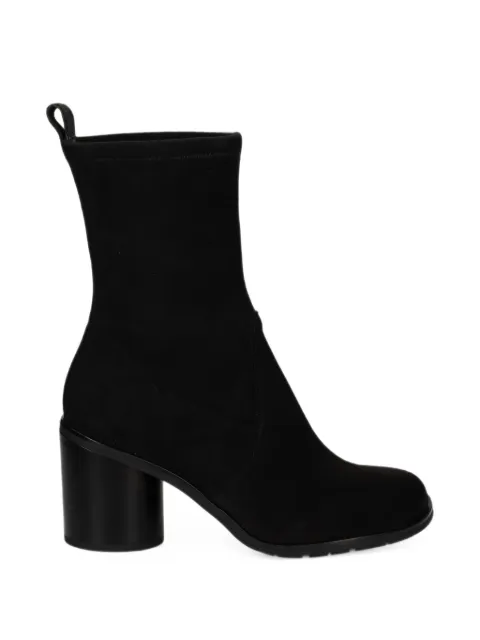 PONS QUINTANA suede block-heel ankle boots